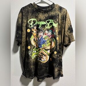 Hypland x DBZ green Tied dye